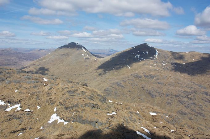 Ben More and Stobinian from Cruach Ardrain. Photo tms.nickbramhall.com
