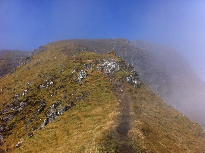 Beinn Sgritheall summit area. Photo Colin Lamont