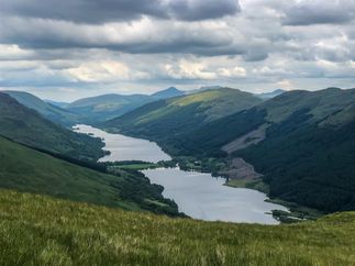looking back down Loch Voil